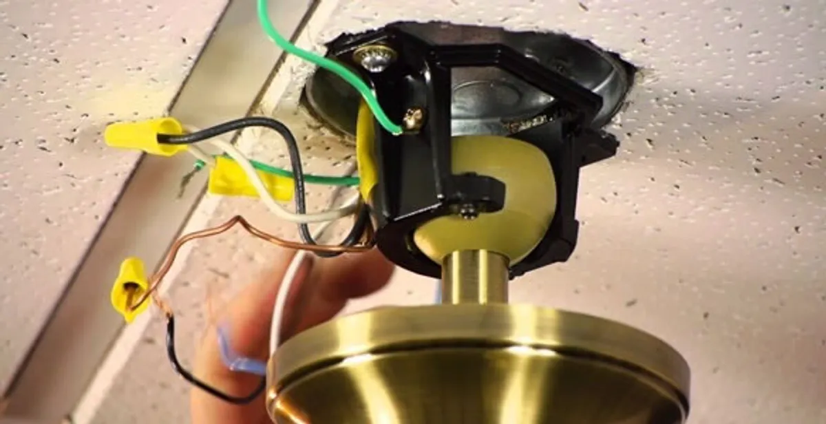 Ceiling fan wiring repair and electrical connection service in West Palm Beach, FL