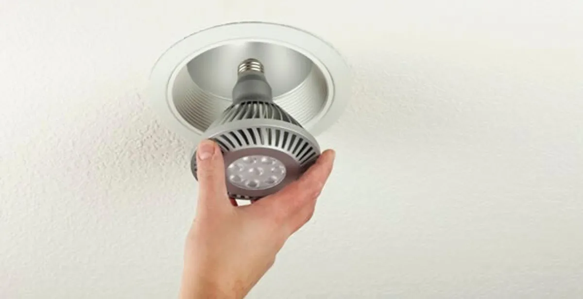 lighting installation service featuring recessed ceiling light installed by licensed professionals in West Palm Beach, FL